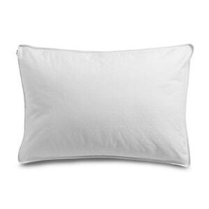 Hotel Collection Hi-Loft Primaloft Medium Cotton Pillow-WHITE-queen